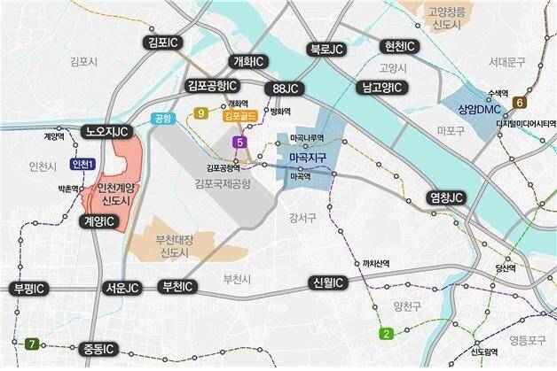 3기 새도시 인천계양지구 위치도.