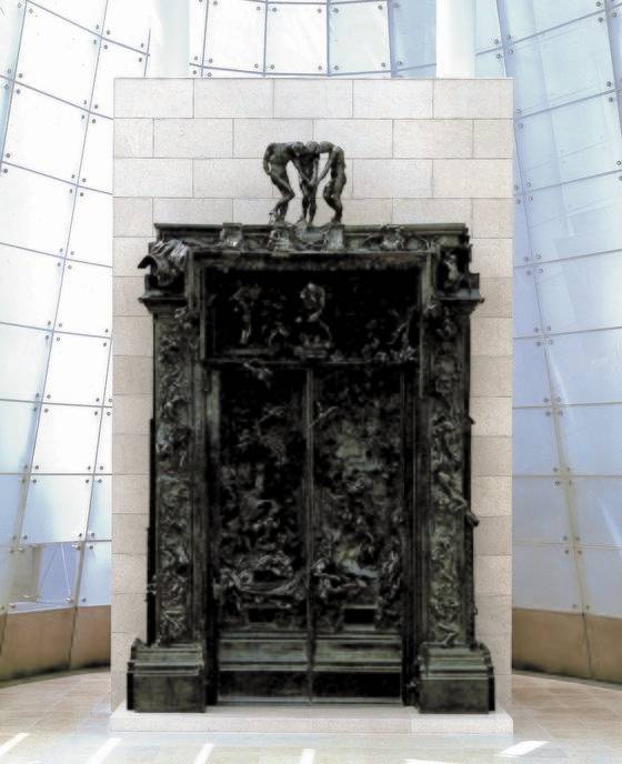 이건희 회장이 직접 프랑스까지 찾아가 협상해 한국으로 들여온 로댕의 '지옥의 문'. [중앙포토]