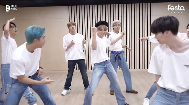 '우아하거나 귀엽거나' 방탄소년단 지민, 안무 연습 영상 '갭사이神' 무대천재