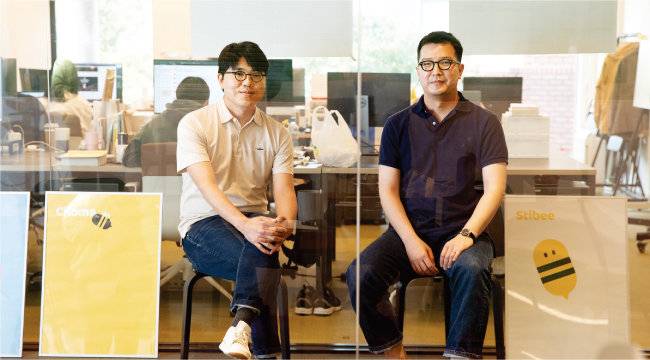 임의균(왼쪽)·임호열 스티비 공동대표. [지호영 기자]