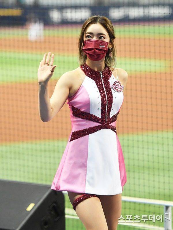 이엄지 치어리더 / 사진=팽현준 기자