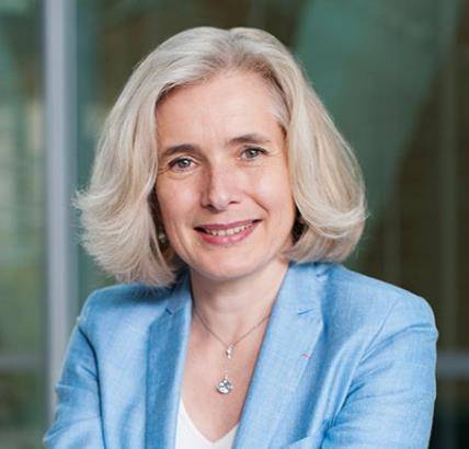 (서울=연합뉴스) 모더나의 최고사업책임자 코린 르 고프(Corrine Le Goff). 2021.06.04. [모더나 트위터 캡처. 재판매 및 DB 금지]