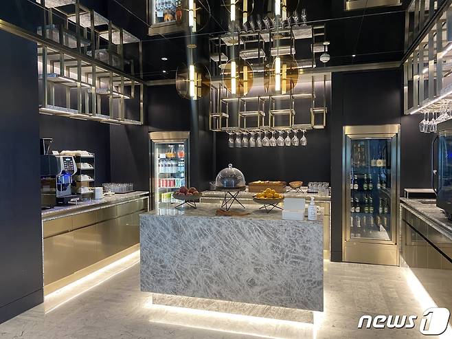 그랜드 인터컨티넨탈 서울 파르나스 '클럽 라운지'.© 뉴스1