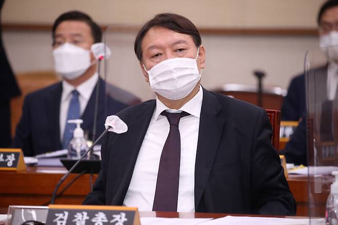 Former Prosecutor General Yoon Seok-youl (Hankyoreh photo archives)