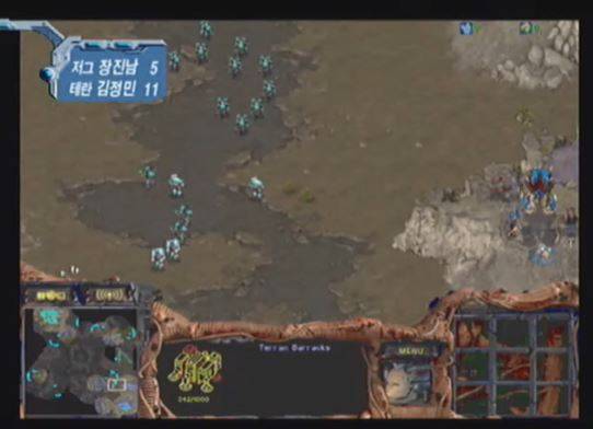 사진=OGN 유튜브 / 경기 당시 김정민 해설의 조이기 전략