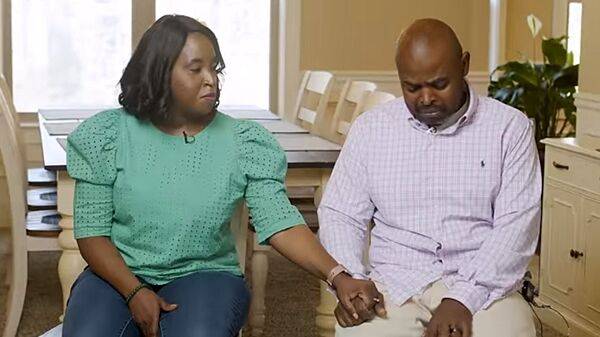 ▲ 윔부시 씨와 남편 로드니 씨.