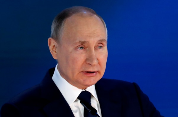 블라디미르 푸틴 러시아 대통령. /로이터 연합뉴