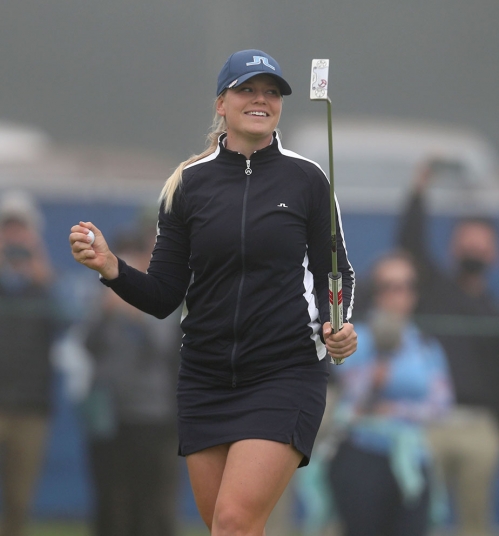 2021년 미국여자프로골프(LPGA) 투어 메디힐 챔피언십에서 첫 우승을 차지한 마틸다 카스트렌. 사진제공=Getty Images