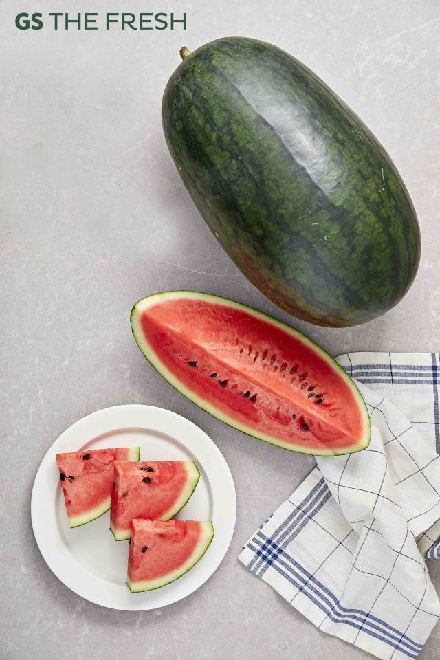 GS더프레시의 베개수박/사진 제공=GS더프레시