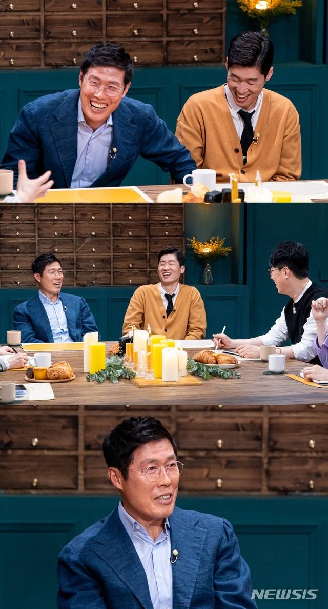 [서울=뉴시스]'대화의 희열3' 차범근, 박지성. (사진 = KBS 제공) 2021.06.16.photo@newsis.com