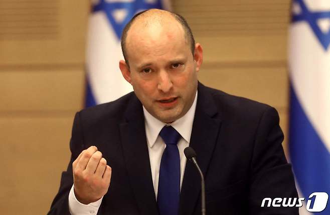 나프탈리 베넷 이스라엘 신임 총리. © AFP=뉴스1
