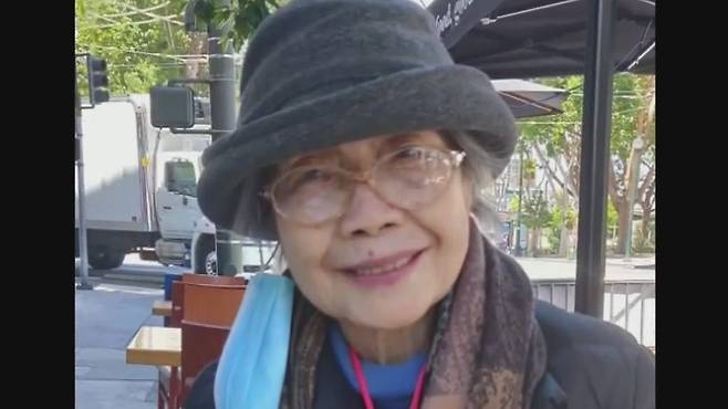 미국 샌프란시스코에서 괴한의 칼에 맞아 중상을 입은 아시아계 94세 여성