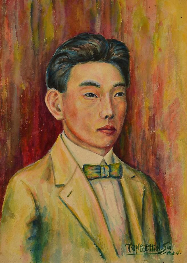 서동진의 '자화상'(1924), 대구미술관 제공
