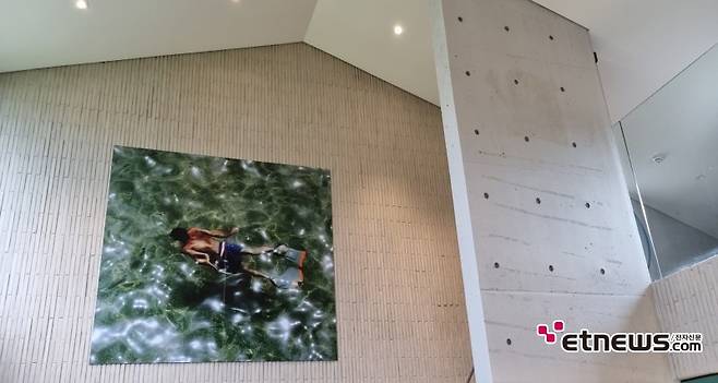 '요시고 사진전：따뜻한 휴일의 기록' 전시 전경 / 사진 : 정지원 기자