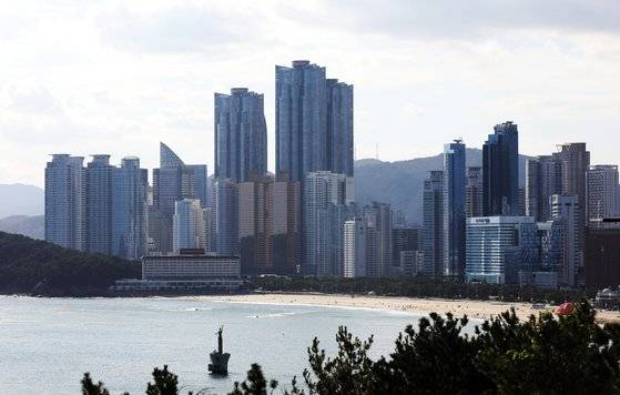 부산 해운대구의 한 아파트. 뉴스1