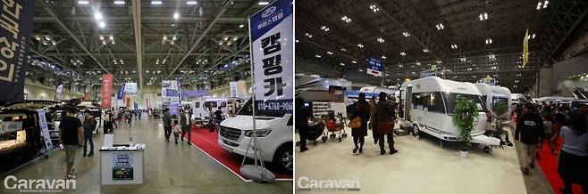 2021년 '코리아 캠핑카쇼' VS 2018년 '일본 캠핑카쇼' 현장