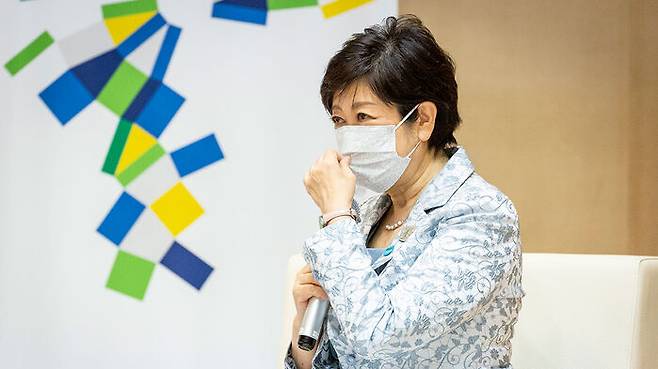 고이케 유리코 도쿄도지사 (사진=게티이미지코리아)