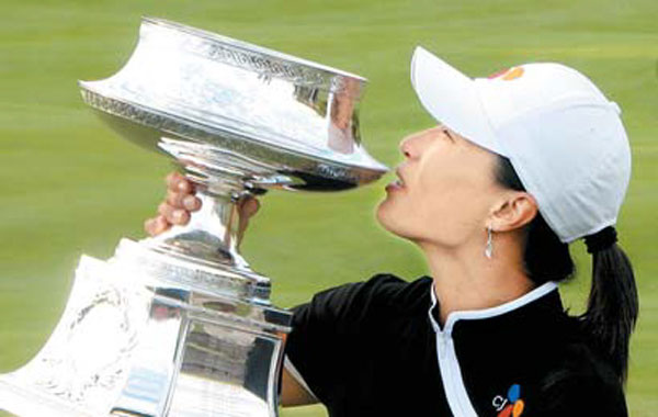2006년 LPGA 챔피언십 등 25승을 거둔 박세리는 홀인원을 한 번밖에 하지 못했다.