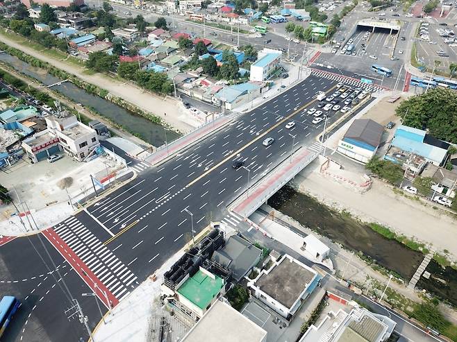 대전역세권 동광장길 조성공사 마무리 [대전시 제공. 재판매 및 DB 금지]