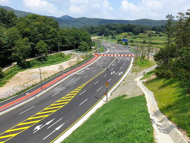 충남 계룡 신도안∼대전 세동간 광역도로 개설 [대전시 제공. 재판매 및 DB 금지]