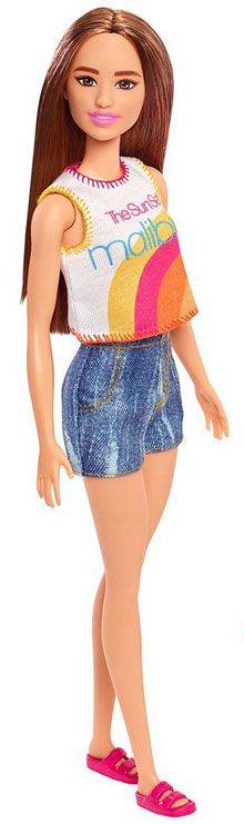 해양 플라스틱 쓰레기를 활용해 만든 바비 신제품 '바비는 바다를 사랑해'. /마텔