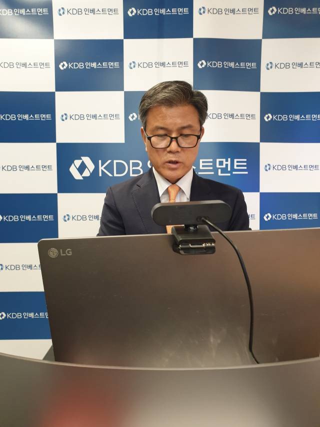 이대현 KDB인베스트먼트 대표이사 /사진 제공=KDB인베
