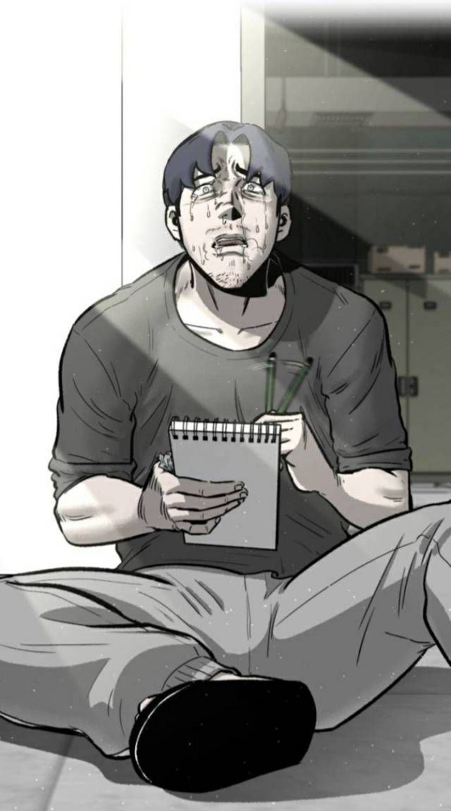 표절하는 주인공 최후람. 네이버웹툰 제공