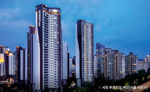 대우건설 서초 푸르지오 써밋/사진제공=대우건설 홈페이지