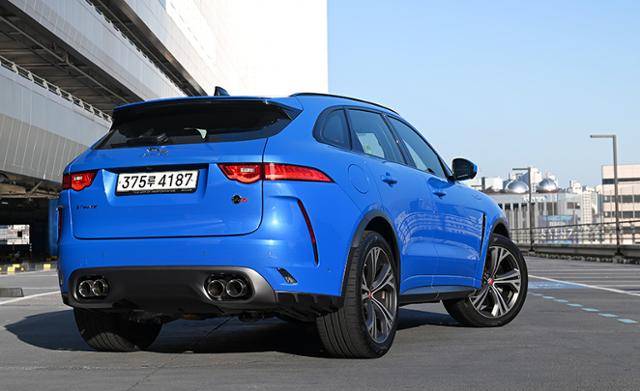 재규어 F-페이스 SVR 시승기