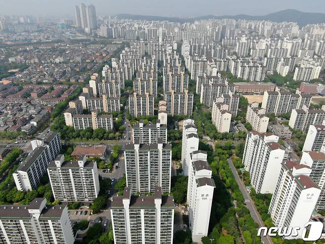 경기도 고양시 일산 서구 아파트단지 일대. /사진제공=뉴스1
