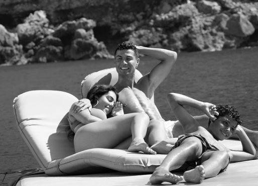 왼쪽부터 조지나, 호날두, 호날두 주니어. 조지나 인스타그램 캡처