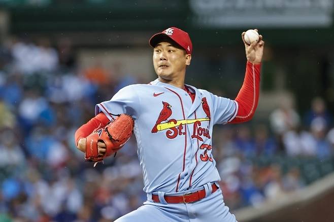세인트루이스 카디널스의 김광현. 사진=로이터 연합
