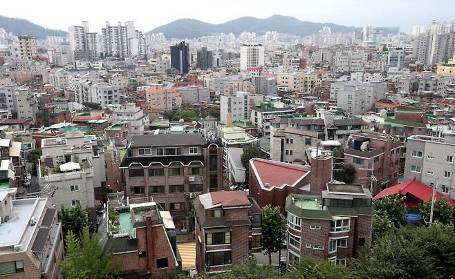 서울 은평구 빌라 밀집지 모습. 본 기사와 관계 없음. [매경DB]