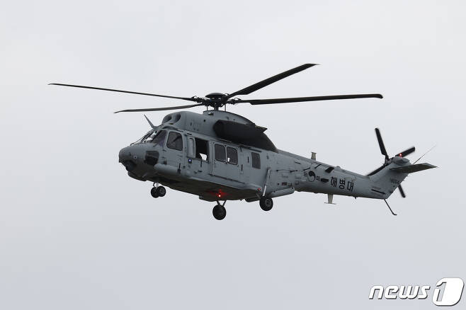 해병대가 운용 중인 상륙기동헬기 MUH-1 '마린온' 2020.6.30/뉴스1 © News1 최창호 기자