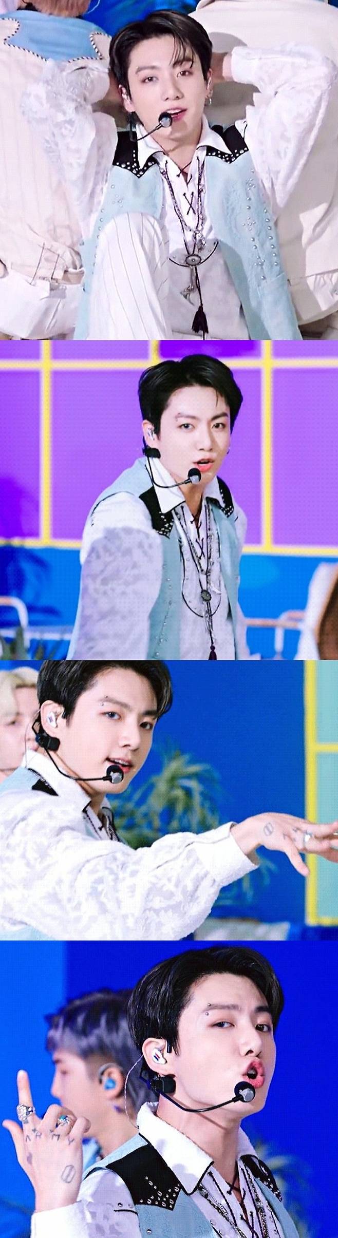 방탄소년단 정국 '오드아이'로 난리난 일본..야후재팬 실검 등극 '화제'