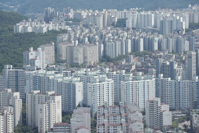 서울 아파트 전경./연합뉴스