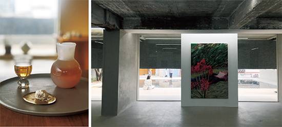 . ‌고깃집에서 갤러리로 변신한 ‘뮤지엄헤드’. 전면의 콘크리트 벽이 인상적이다. 뮤지엄 2층에는 티 카페 ‘델픽’이 있다.