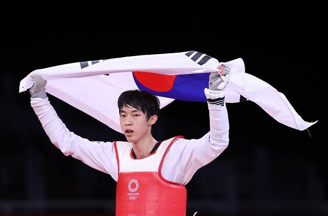남자 58㎏급에서 동메달을 획득한 장준. 사진=연합뉴스