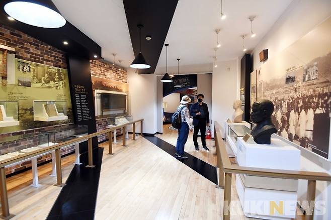 배재학당역사박물관 내부 관람실