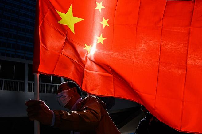 중국 국기 (사진=AFP)
