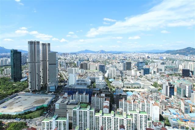 한국의 ‘브루클린’으로 떠오르고 있는 서울 성동구 성수동 전경.성동구 제공
