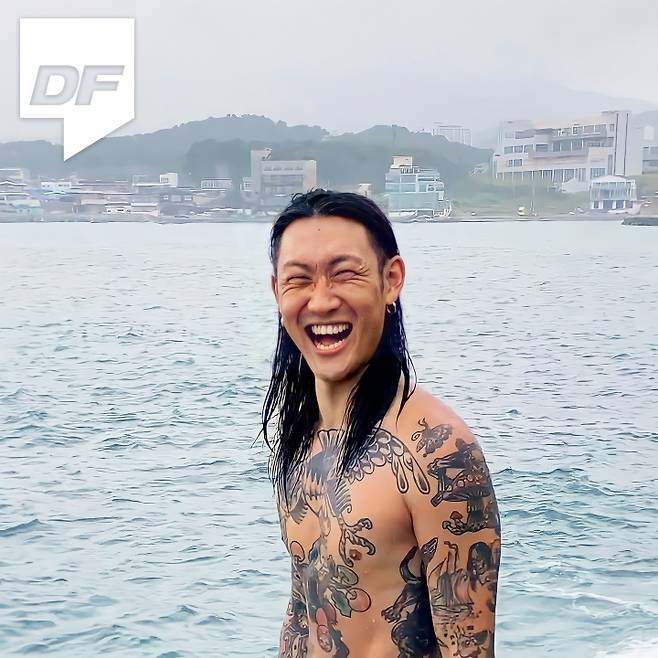 ▲ '하하하하하하하하하 (Feat. 노스페이스갓)' 커버. 제공| 딩고 프리스타일