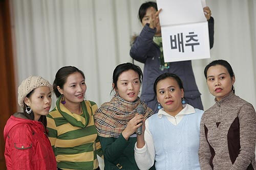 경기도청에서 외국인 주민들을 대상으로 열린 ‘한국어말하기대회’.(사진=경기도 제공)