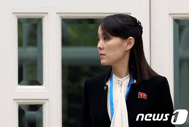 김여정 북한 조선노동당 중앙위 부부장. © 로이터=뉴스1