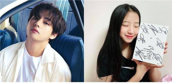 [서울=뉴시스] 방탄소년단 뷔, 신유빈 선수 2021.07.26. photo@newsis.com *재판매 및 DB 금지