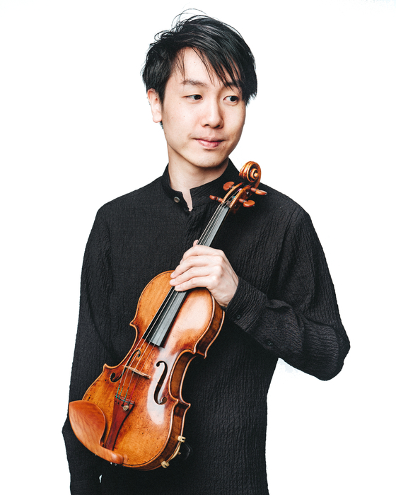Violinist Stephen Kim [CHRISTOPHE WU]