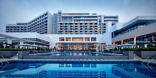 부산 기장군에 위치한 아난티 힐튼 호텔. /사진=아난티