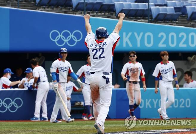 한국 야구대표팀 [연합뉴스 자료사진]