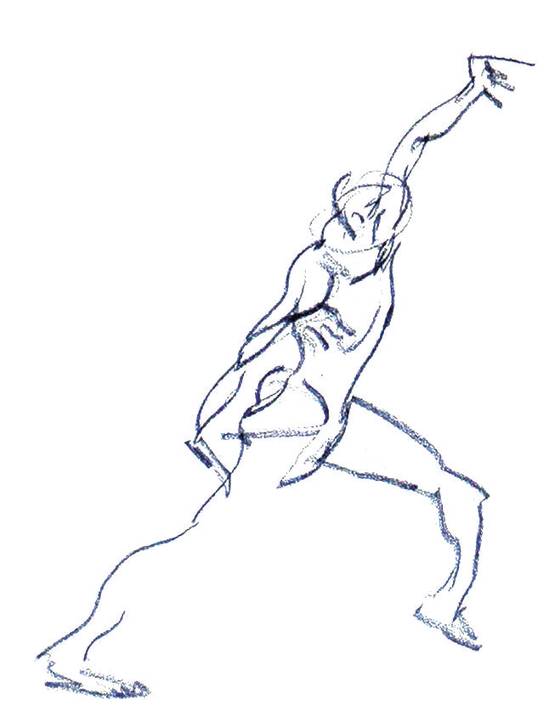 A sketch of a nude model [KOREA NUDE MODEL ASSOCIATION]
