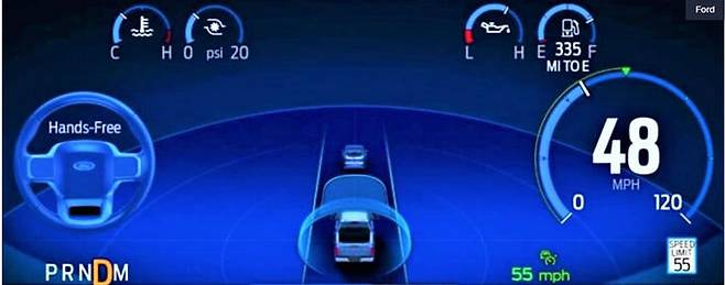 포드의 자율주행시스템 '블루크루즈'